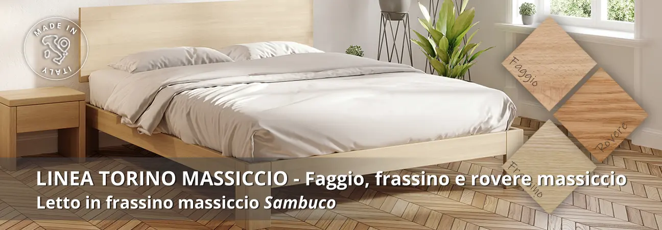 Letti Linea Torino Massiccio