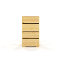 Cassettiera in legno massiccio di Pino - Sandemo 60 (3/4 cassetti)