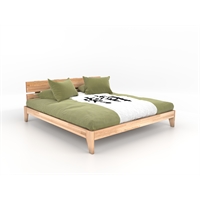 Letto artigianale in legno lamellare di faggio - Argan